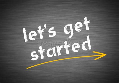Let's get started. .